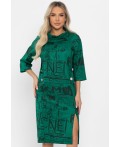 Платье трикотажное Конфетти (зеленое) П14295-18М