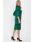 Платье трикотажное Конфетти (зеленое) П14295-18М