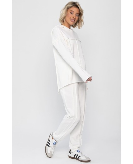 Костюм хлопковый Эко-стиль (белый) К14287-4М