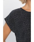 Блуза Милена (черная) Б14303-8М