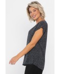 Блуза Милена (черная) Б14303-8М