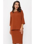 Костюм трикотажный Джуди (терракот) К14341-10М