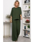 Костюм трикотажный Альберта (темно-зеленый) К14342-10М