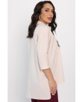 Рубашка с карманами Аристократка (бежевая) Б14357-10М