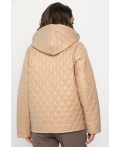 Куртка демисезонная стеганая (бежевая) Б14362-25М