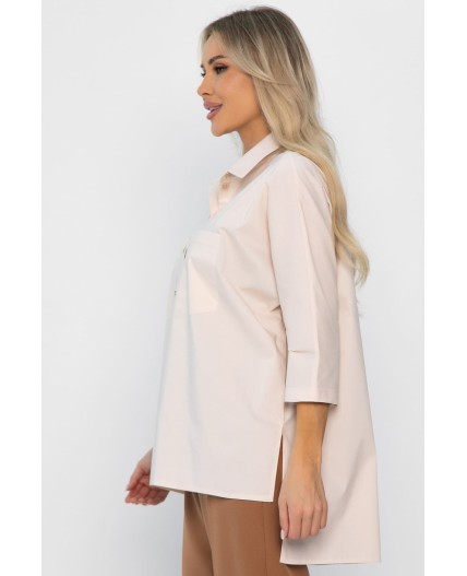 Рубашка классическая Аристократка (бежевая) Б14356-10М