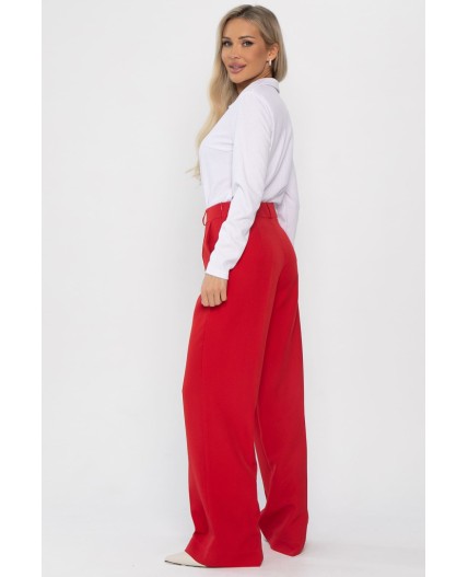 Брюки со стрелками Дэнди (красные) Б14365-30М