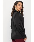 Блуза Шелковая сказка (черная) Б14379-33М