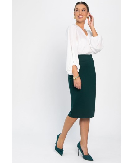 Юбка Теона (зеленая) Ю14406-6М