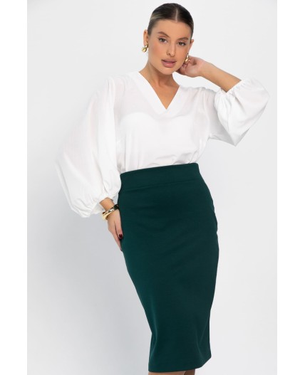 Юбка Теона (зеленая) Ю14406-6М