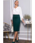 Юбка Теона (зеленая) Ю14406-6М
