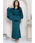 Костюм с юбкой Альсия (изумрудный) К14392-5М