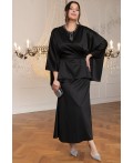 Костюм с юбкой Альсия  (черный) К14393-5М