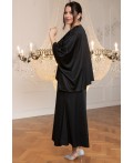 Костюм с юбкой Альсия  (черный) К14393-5М
