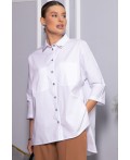 Рубашка с карманами Аристократка (белая) Б14449-10М