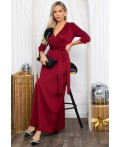 Платье Сияющий выход (винное) П14445-4М
