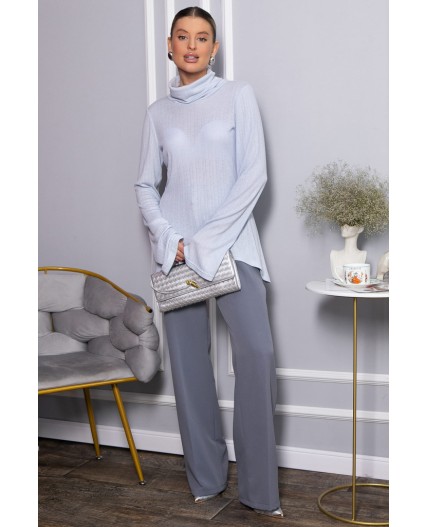 Джемпер В объятьях нежности (нежно-голубой) Б14447-4М