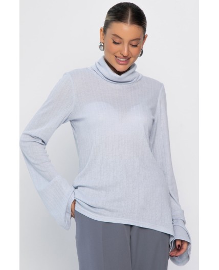 Джемпер В объятьях нежности (нежно-голубой) Б14447-4М
