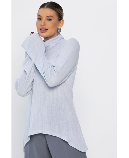 Джемпер В объятьях нежности (нежно-голубой) Б14447-4М