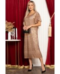 Платье праздничное Валерия (бежевое) П14454-39М