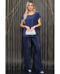 Костюм праздничный Новый тренд (синий) К14475-7М