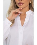 Блуза хлопковая Кристалия (белая) Б14461-16М