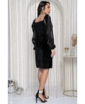 Платье вечернее Эффектный выход (черное) П14473-7М