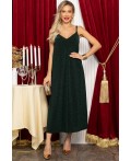 Платье-комбинация Сила притяжения (зеленое) П14480-7М