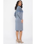 Платье трикотажное Нарина (серое) П14513-10М