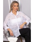 Рубашка кружевная Аристократка (белая) Б14511-10М