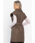 Жилет костюмный Жюлли (шоколад) Б14488-4М