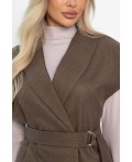 Жилет костюмный Жюлли (шоколад) Б14488-4М