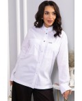Рубашка хлопковая Асгарда (белая) Б14567-31М
