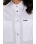 Рубашка хлопковая Асгарда (белая) Б14567-31М