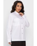 Рубашка хлопковая Асгарда (белая) Б14567-31М