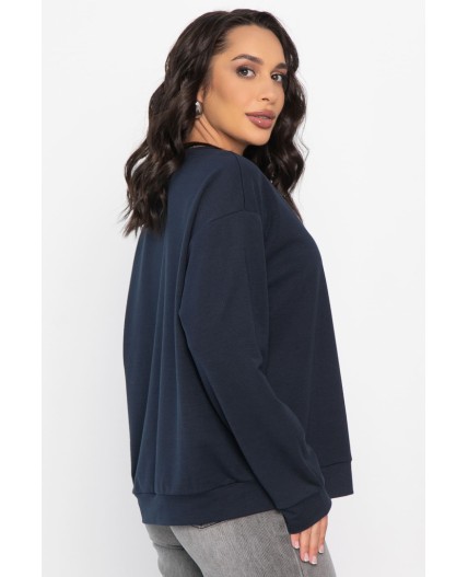 Свитшот Айрис (темно-синий) Б14568-25М