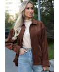 Жакет вельветовый Реджина (коричневый) Б14563-9М