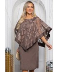 Платье Твой выход (кофе) П14584-7М