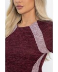 Платье трикотажное Елея (бордовое) П14589-10М