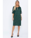 Платье трикотажное Кайла (зеленое) П14587-10М