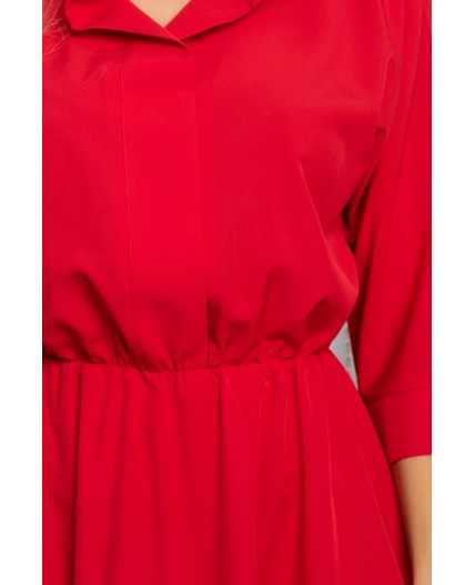 Платье с поясом Доминанта НЬЮ (алое) П14614-16М