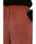 Брюки вельветовые Динара (коричневые) Б14630-39М