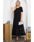Платье Танита (черное/кружево) П14609-16М