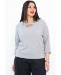 Блуза Ума (серая) Б14631-50М