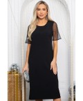 Платье Первое свидание (черное) П14638-25М