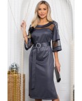 Платье вечернее Волшебный образ (графит) П14628-18М