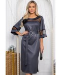 Платье вечернее Волшебный образ (графит) П14628-18М