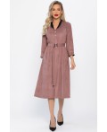 Платье замшевое Дарьяна НЬЮ (пыльная роза) П14651-18М