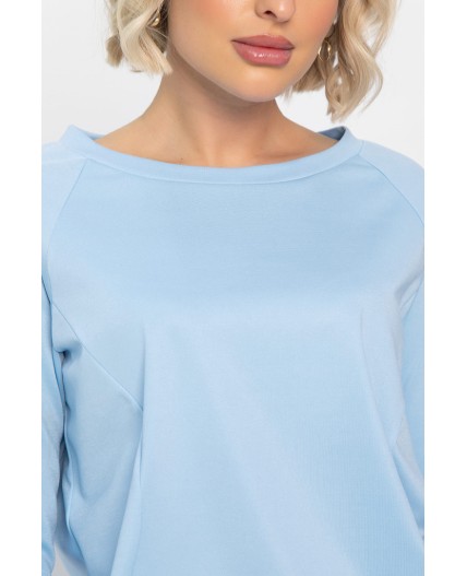 Костюм трикотажный Бергамо (голубой/бордо) К14654-10М