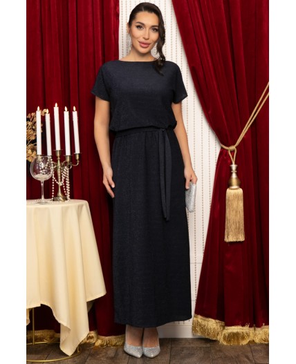 Платье Мэри (темно-синее) П14674-12М